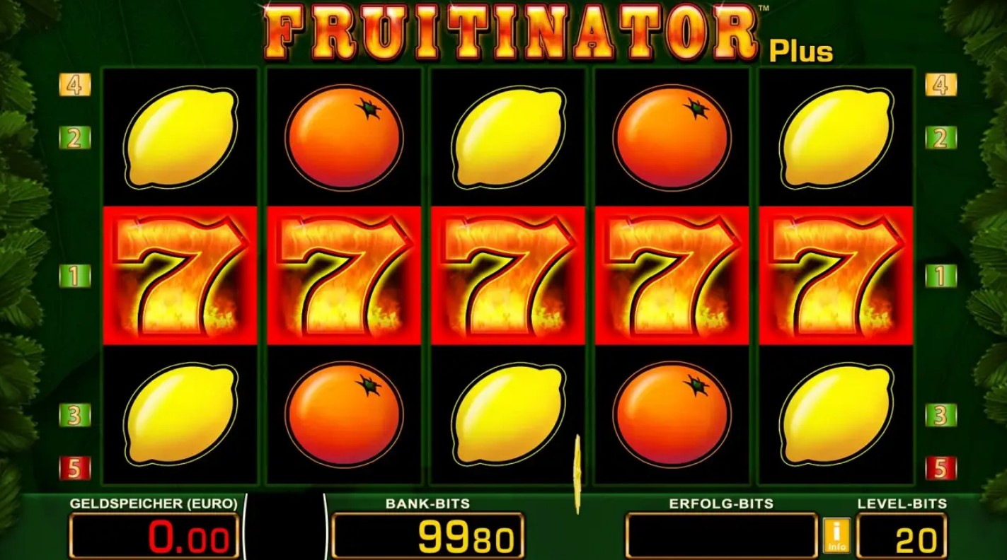 Fruitinator Slot Spielansicht